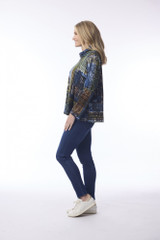 Women's Top | Isfahan Cowl Top | ORIENTIQUE