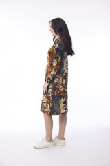 Women's Dresses | Dagomba Patch Dress | ORIENTIQUE