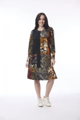 Women's Dresses | Dagomba Patch Dress | ORIENTIQUE