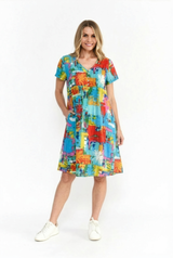 Women's Dresses | Nicola Cap Sleeve Dress | ONE SUMMER