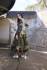 Women's Dresses | Keqioa Maxi Collar Dress | ORIENTIQUE