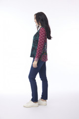 Women's Top | Prato Patch Top | ORIENTIQUE