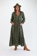 Women's Dress | OHIO Maxi Dress | OMBAK DESIGNS