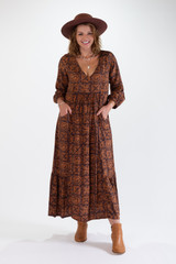 Women's Dress | OHIO Maxi Dress | OMBAK DESIGNS
