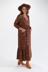 Women's Dress | OHIO Maxi Dress | OMBAK DESIGNS