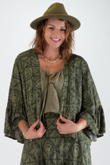 Women's Jacket | FREYA Short Jacket | OMBAK DESIGNS