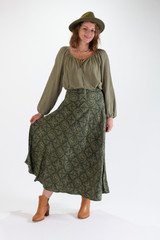 Women's Skirt | Sandy Aline Skirt  | OMBAK DESIGNS