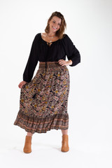 Women's Skirt | Shelly Boho Maxi Skirt  | OMBAK DESIGNS