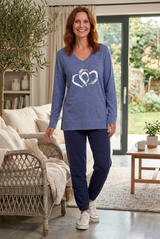 Women's Tops | Gaby V Neck Long Sleeve Tee  | ALIBI