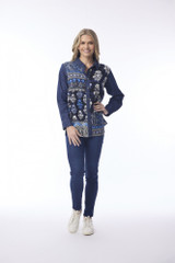 Women's Top | Bhadoi Shirt | ORIENTIQUE