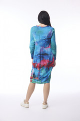 Women's Dresses | Sail Boats Bubble Dress | ORIENTIQUE