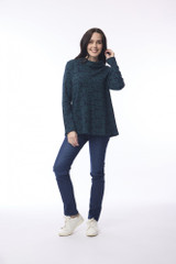 Women's Top | Zapotec Cowl Top | ORIENTIQUE
