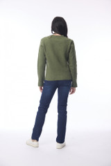 Women's Top | Wool Knit Boxy Top | ORIENTIQUE