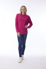Women's Jumper | Waffle Knit Jumper | ORIENTIQUE