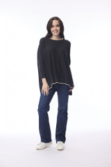 Women's Top | Oversize Knit Top | ORIENTIQUE