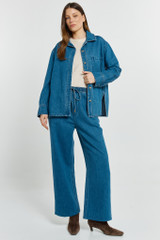 Women's Pant | Vespa Denim Jogger  | BETTY BASICS