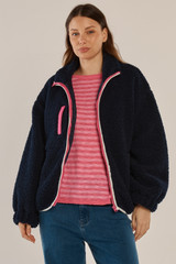 Women's Jacket | Jayne Fleece Jacket | BETTY BASICS
