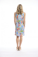 Women's Dresses | 50yrs Travel Easy Fit Sleeveless Dress | ORIENTIQUE