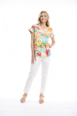 Women's Top | 50yrs Travel Contemporary Tee  | ORIENTIQUE