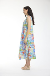 Women's Dresses | 50yrs Travel Godet Dress | ORIENTIQUE
