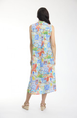 Women's Dresses | 50yrs Travel Godet Dress | ORIENTIQUE