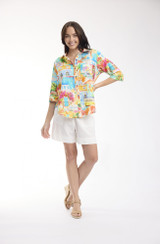 Women's Top | 50yrs Travel Shirt | ORIENTIQUE