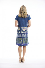 Women's Dresses | Liberte Bib Pockets Dress | ORIENTIQUE