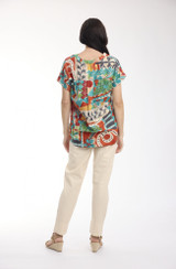 Women's Top | Gambetta Placket Top | ORIENTIQUE