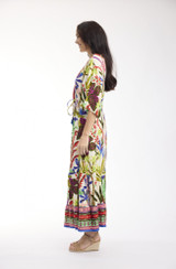 Women's Dresses | Paloma Maxi V Dress | ORIENTIQUE