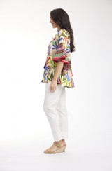 Women's Top | Paloma Layers Frill Sleeve Tunic Top | ORIENTIQUE