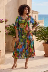 Women's Dresses | Le Moulin Godet Dress | ORIENTIQUE