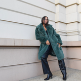 Women's Coat | Faux Fur Coat | CINNAMON CREATIONS