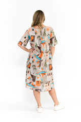 Women's Dresses | Yvonne Round Neck Dress | ONE SUMMER