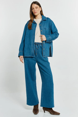 Women's Tops | Vespa Denim Shirt | BETTY BASICS