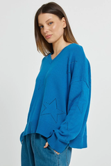 Women's Knitwear | Selene Star Sweater | BETTY BASICS