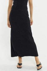 Women's Skirt | Hazel Rib Skirt | SASS
