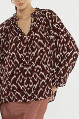 Women's Blouse | Willow Tie Front Blouse | SASS