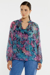 Women's Blouse | Willow Tie Front Blouse | SASS
