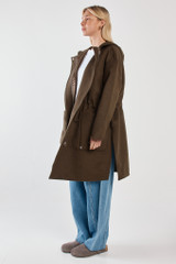 Women's Coat | Maxi Hooded Coat | SASS
