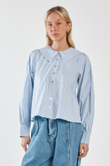 Women's Top | Gypsy Large Collared Shirt | SASS