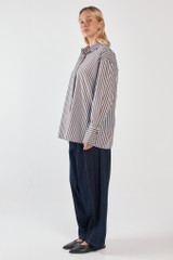 Women's Top | Claudia Stripe Shirt | SASS