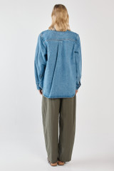 Women's Top | Aveline Denim Shirt | SASS