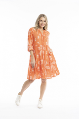 Women's Dresses | Vivian V Neck Shirt Dress | ONE SUMMER