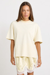 Women's Top | Jazel Slouch Stripe Tee | SASS