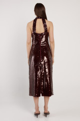 Women's Dress | Juliette Sequin Halter Dress | Fate + Becker