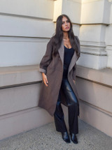 Women's Coats | Wool Blend  Coat | CINNAMON CREATIONS