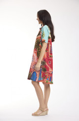 Women's Dresses | Boxy Collar Dress | ORIENTIQUE