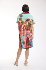 Women's Dresses | Boxy Collar Dress | ORIENTIQUE