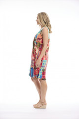 Women's Dresses | Easy Fit Sleeveless Dress | ORIENTIQUE
