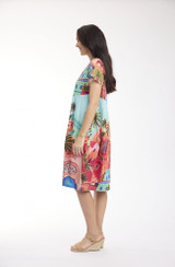 Women's Dresses | Bubble Short Sleeve Dress | ORIENTIQUE